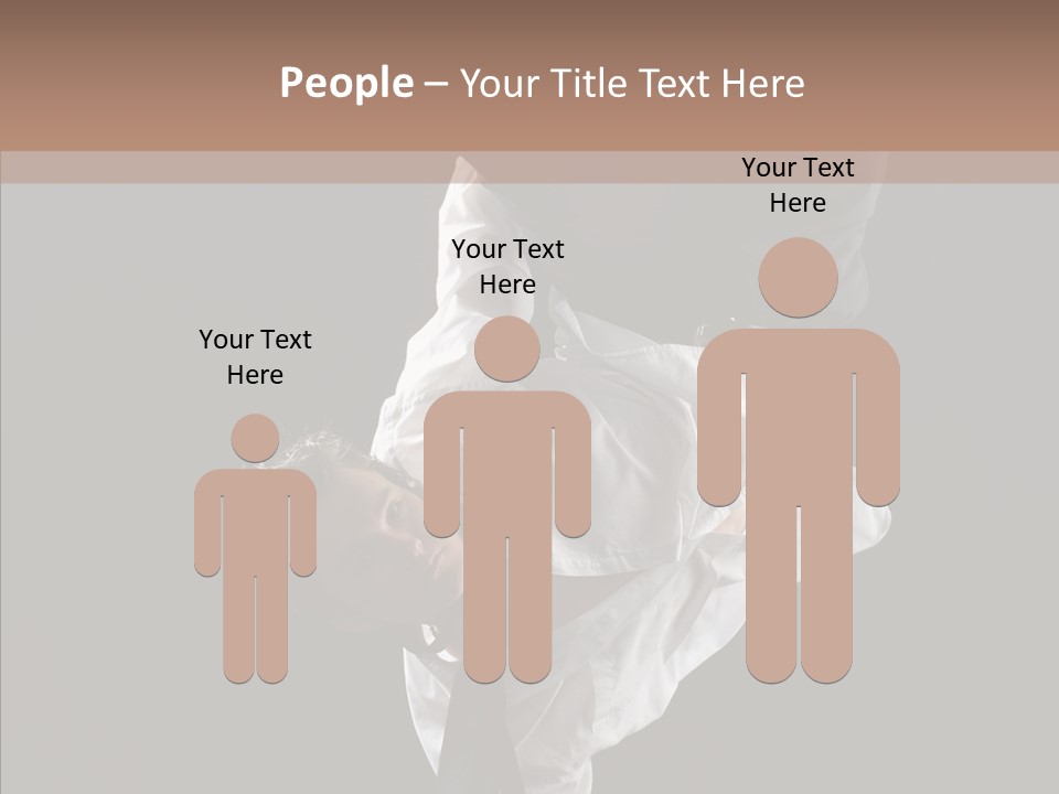 Teenager Flexibility Model PowerPoint Template