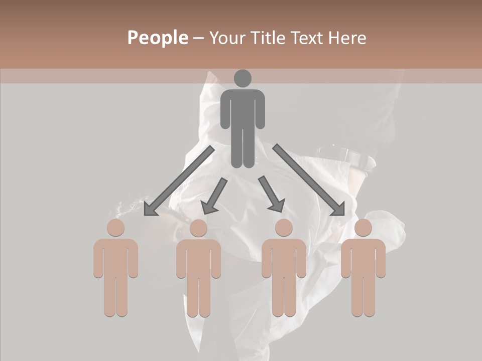 Teenager Flexibility Model PowerPoint Template