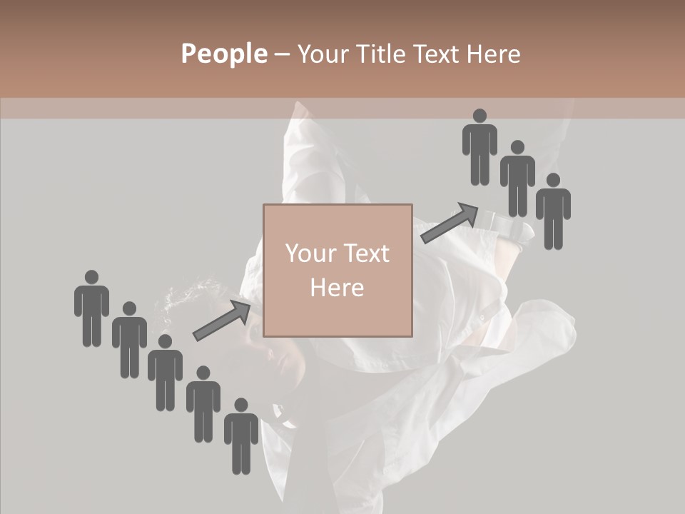 Teenager Flexibility Model PowerPoint Template