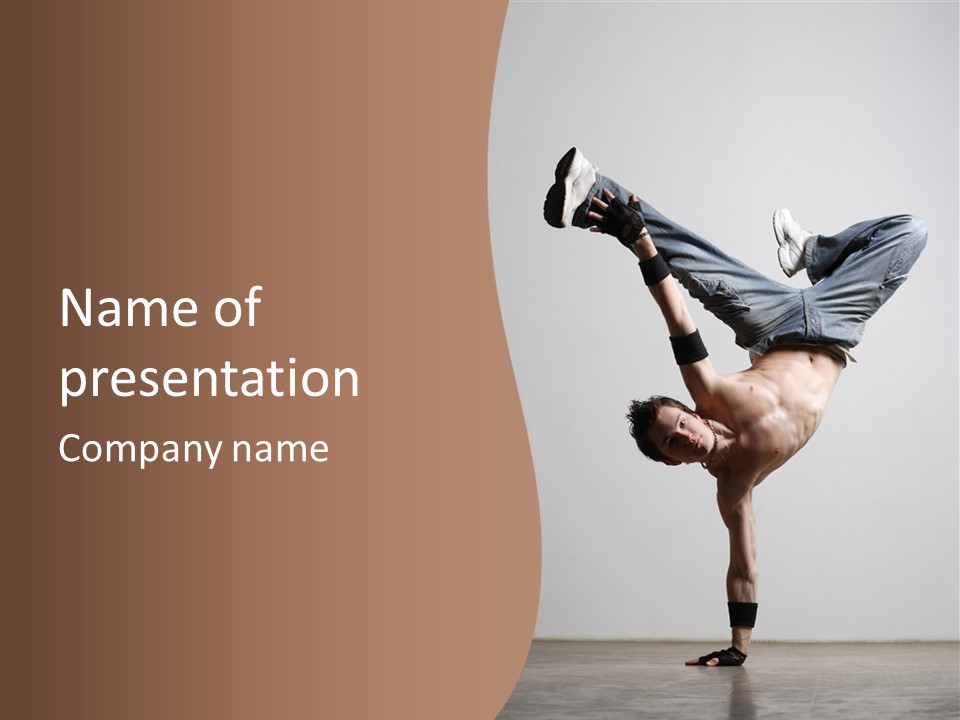 Stunt Balance Style PowerPoint Template