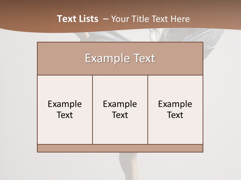 Stunt Balance Style PowerPoint Template