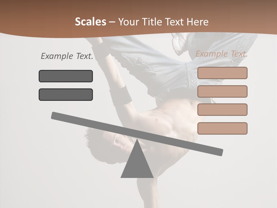 Stunt Balance Style PowerPoint Template