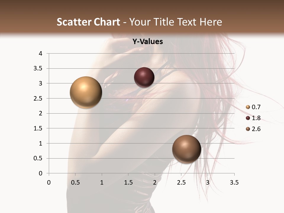 Portrait Looking Beautiful PowerPoint Template