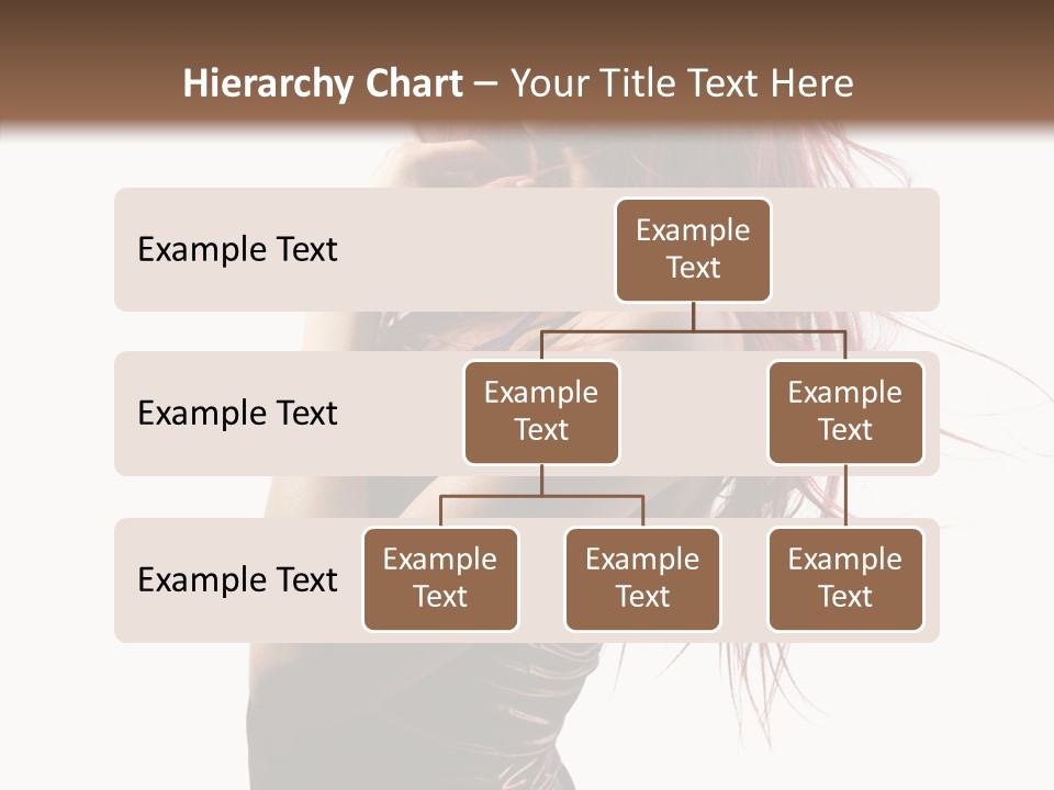 Portrait Looking Beautiful PowerPoint Template
