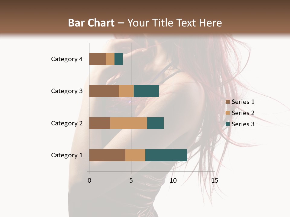Portrait Looking Beautiful PowerPoint Template