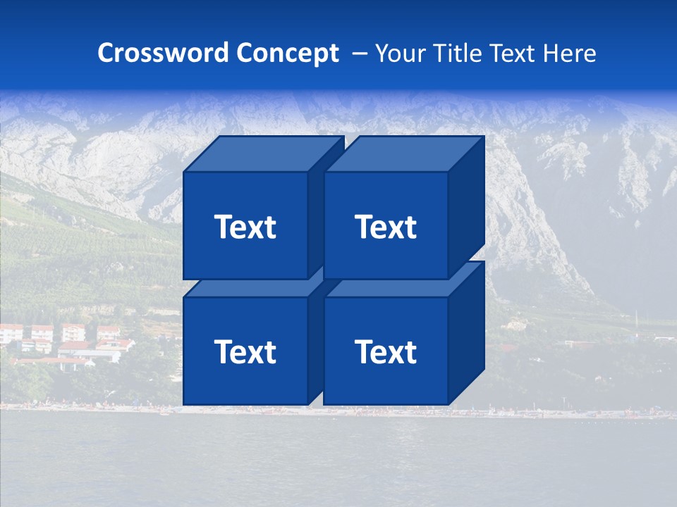 Dalmatia Kirk Mountain PowerPoint Template
