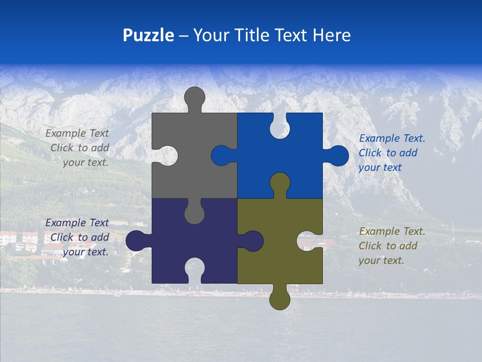 Dalmatia Kirk Mountain PowerPoint Template