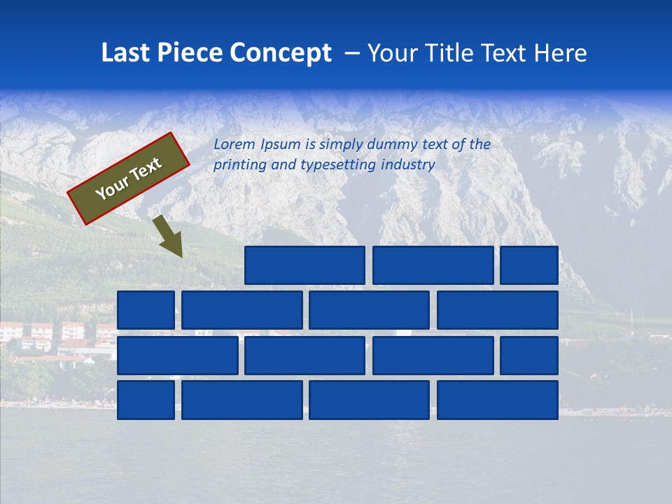 Dalmatia Kirk Mountain PowerPoint Template