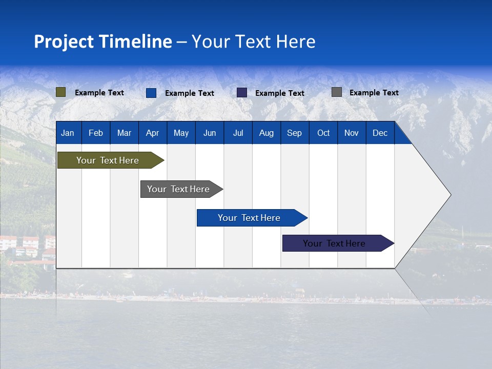 Dalmatia Kirk Mountain PowerPoint Template