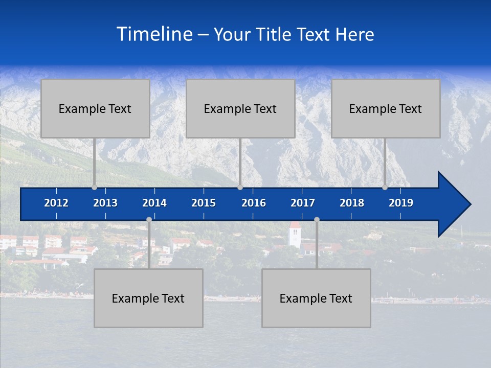 Dalmatia Kirk Mountain PowerPoint Template