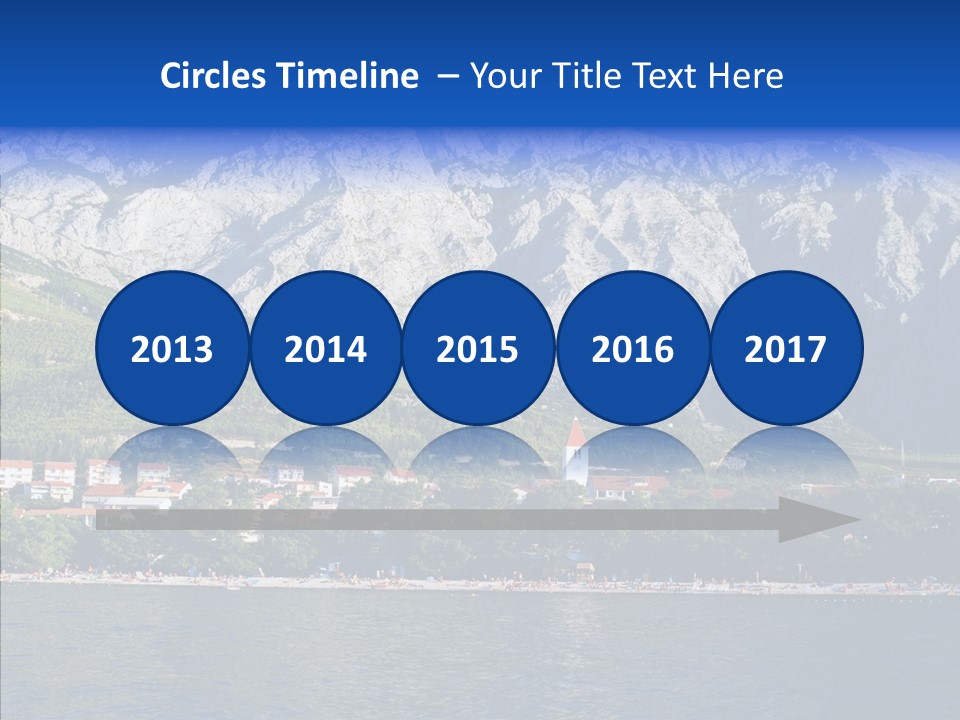 Dalmatia Kirk Mountain PowerPoint Template