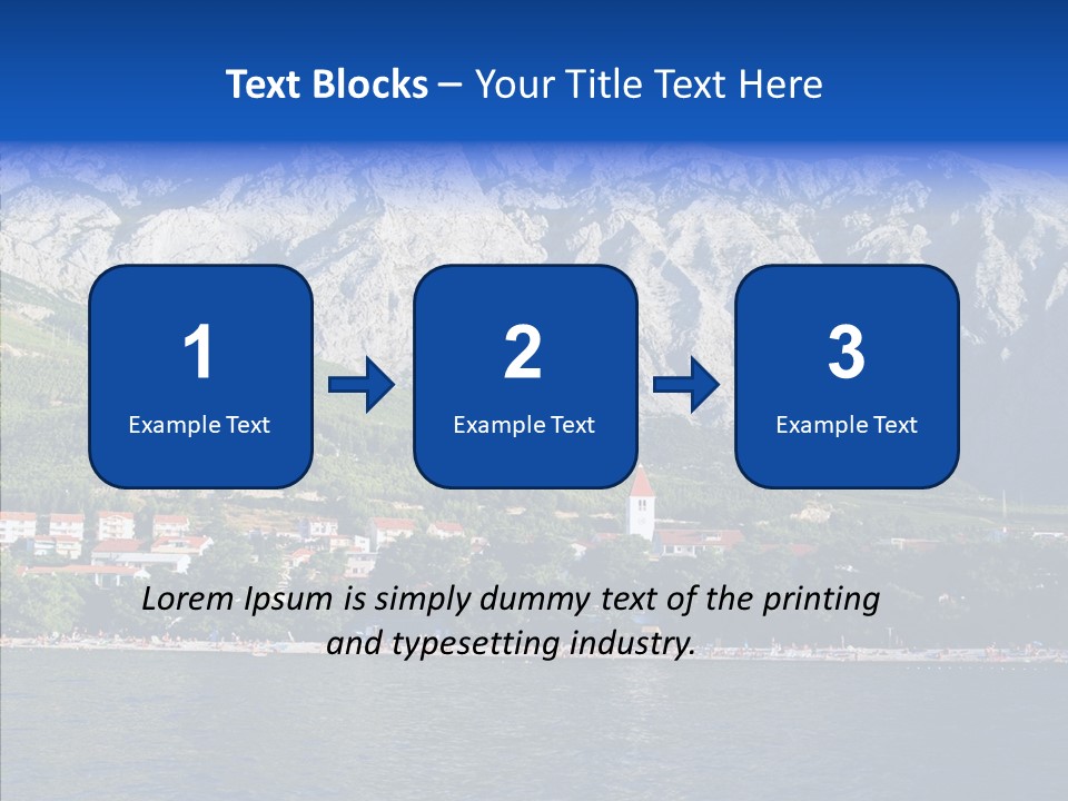 Dalmatia Kirk Mountain PowerPoint Template
