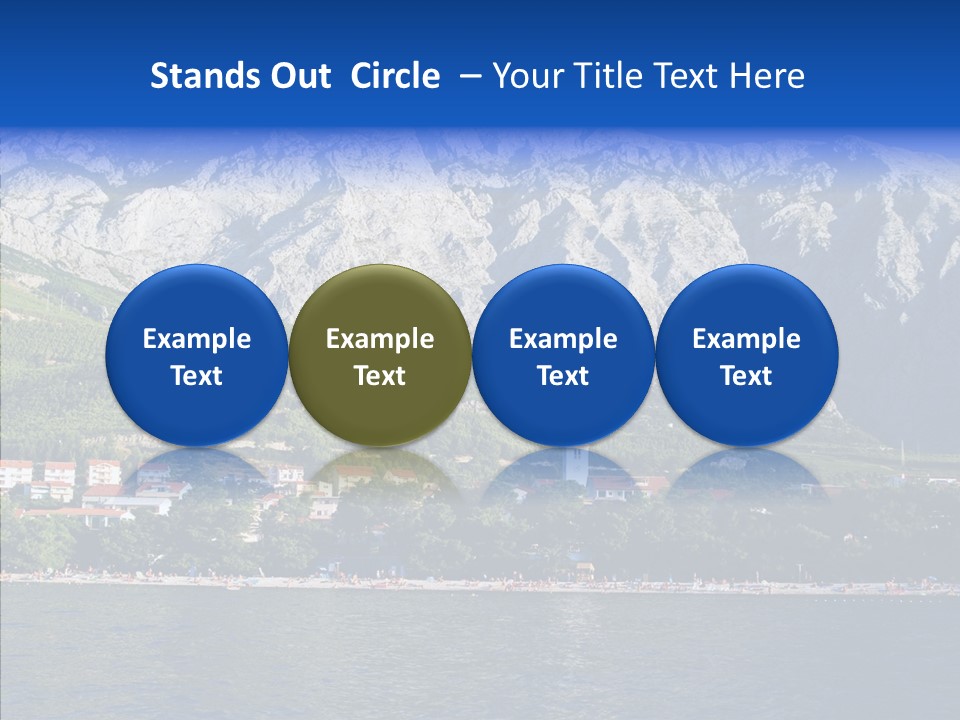 Dalmatia Kirk Mountain PowerPoint Template