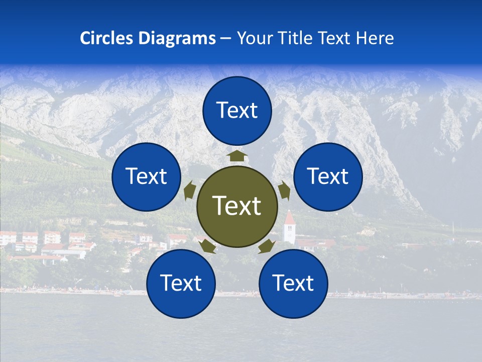 Dalmatia Kirk Mountain PowerPoint Template