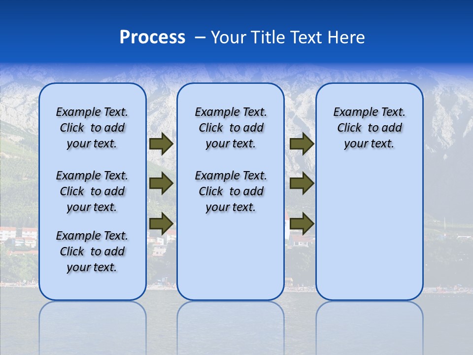 Dalmatia Kirk Mountain PowerPoint Template