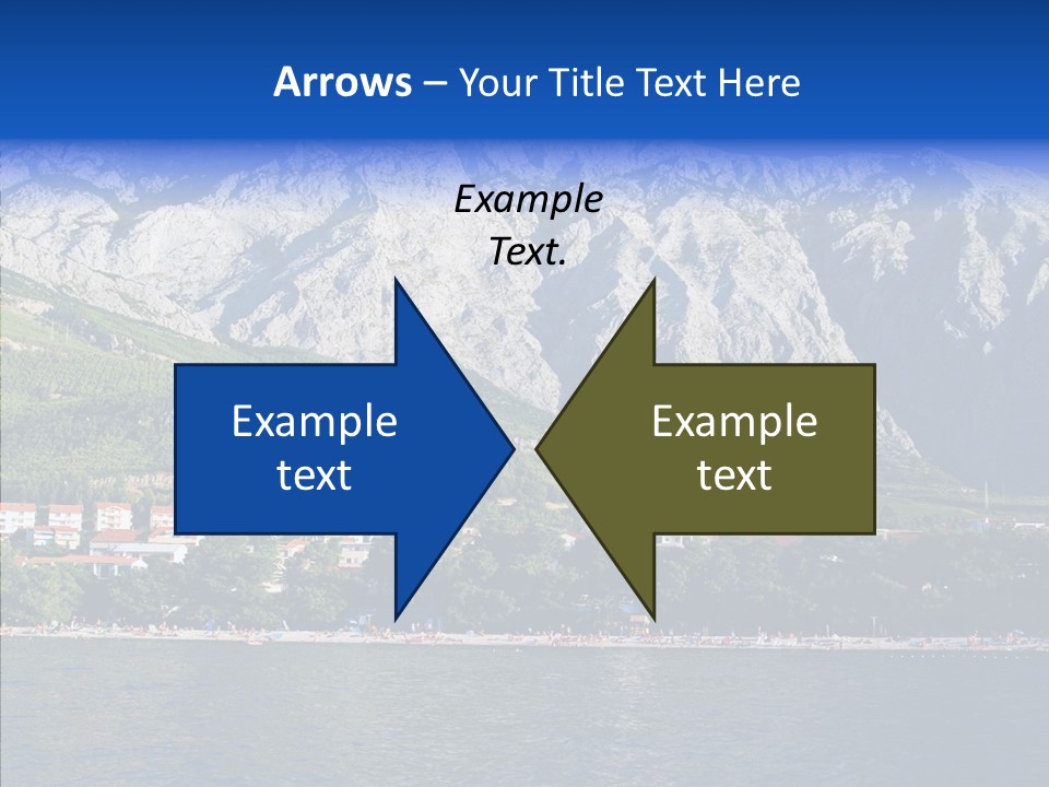 Dalmatia Kirk Mountain PowerPoint Template