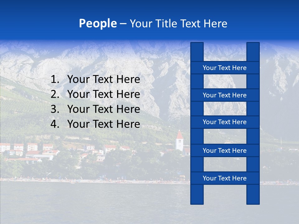 Dalmatia Kirk Mountain PowerPoint Template