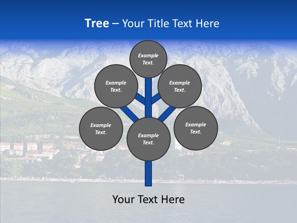 Dalmatia Kirk Mountain PowerPoint Template