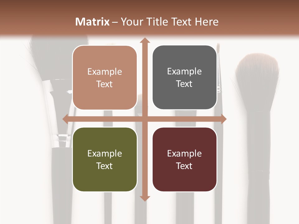 Stage Work Make Up PowerPoint Template