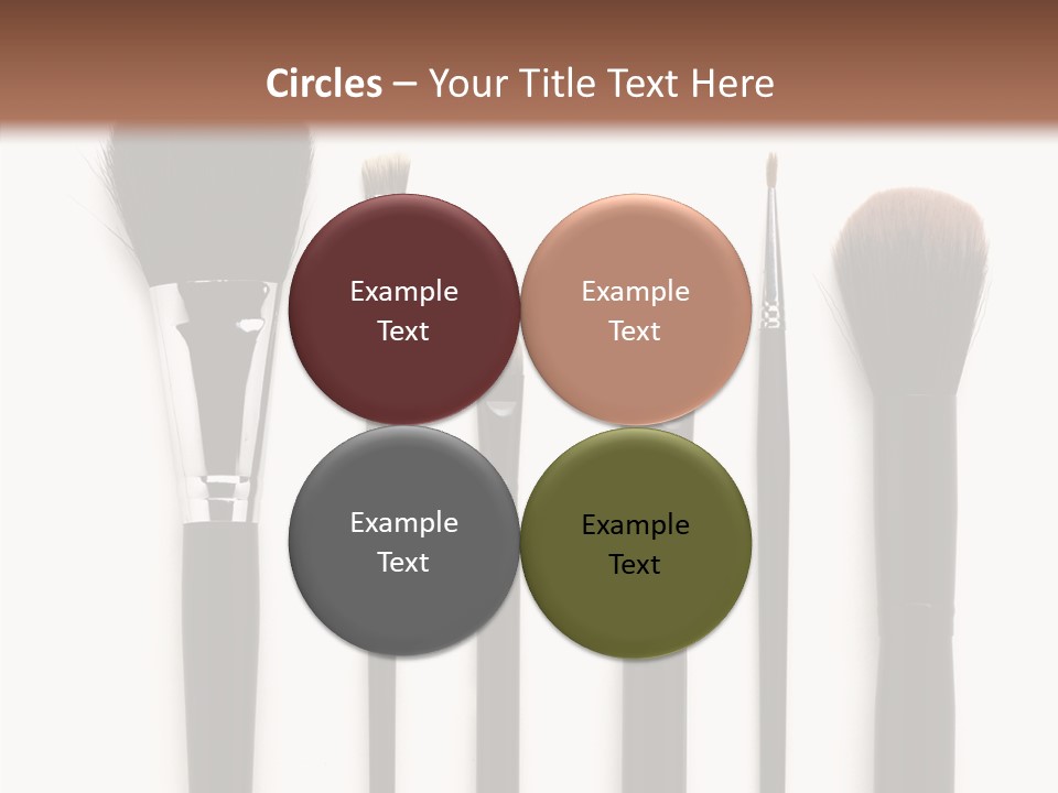 Stage Work Make Up PowerPoint Template