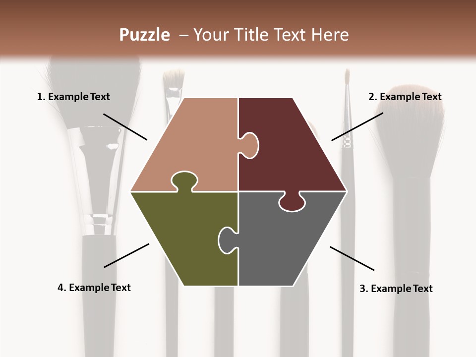 Stage Work Make Up PowerPoint Template