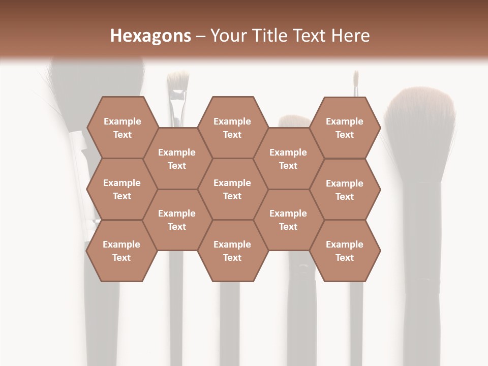 Stage Work Make Up PowerPoint Template