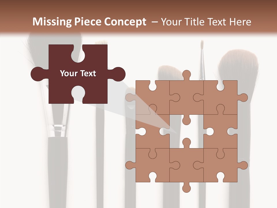 Stage Work Make Up PowerPoint Template