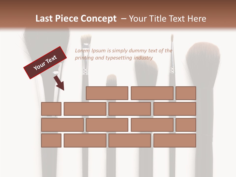 Stage Work Make Up PowerPoint Template