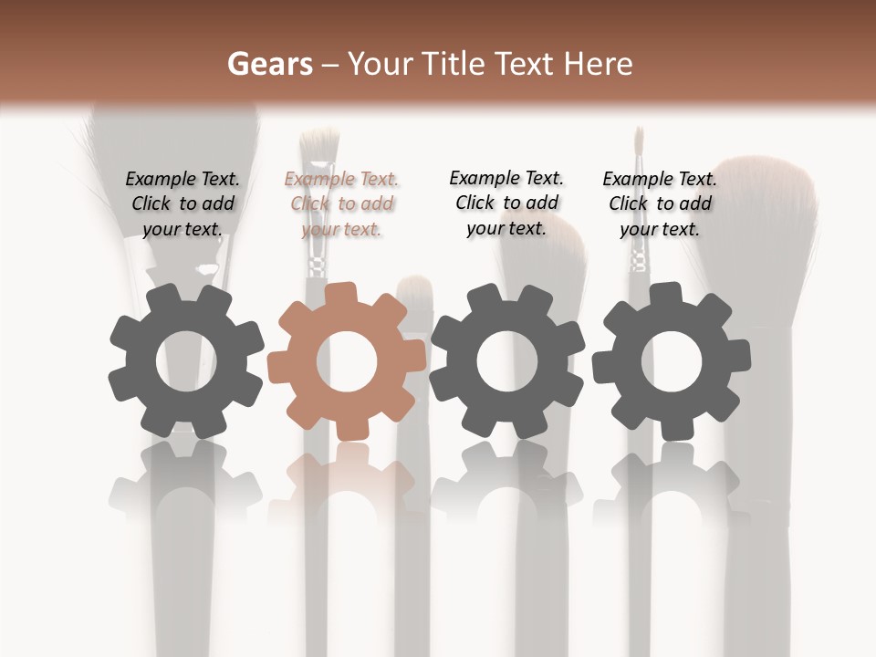 Stage Work Make Up PowerPoint Template