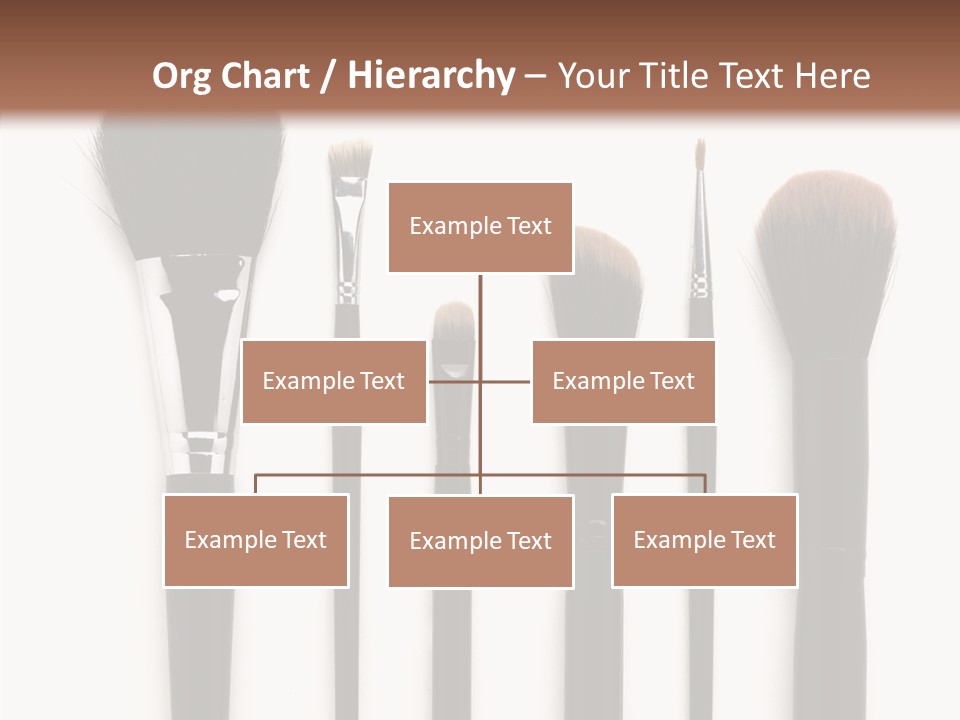 Stage Work Make Up PowerPoint Template