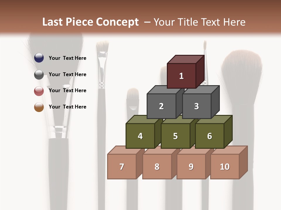 Stage Work Make Up PowerPoint Template