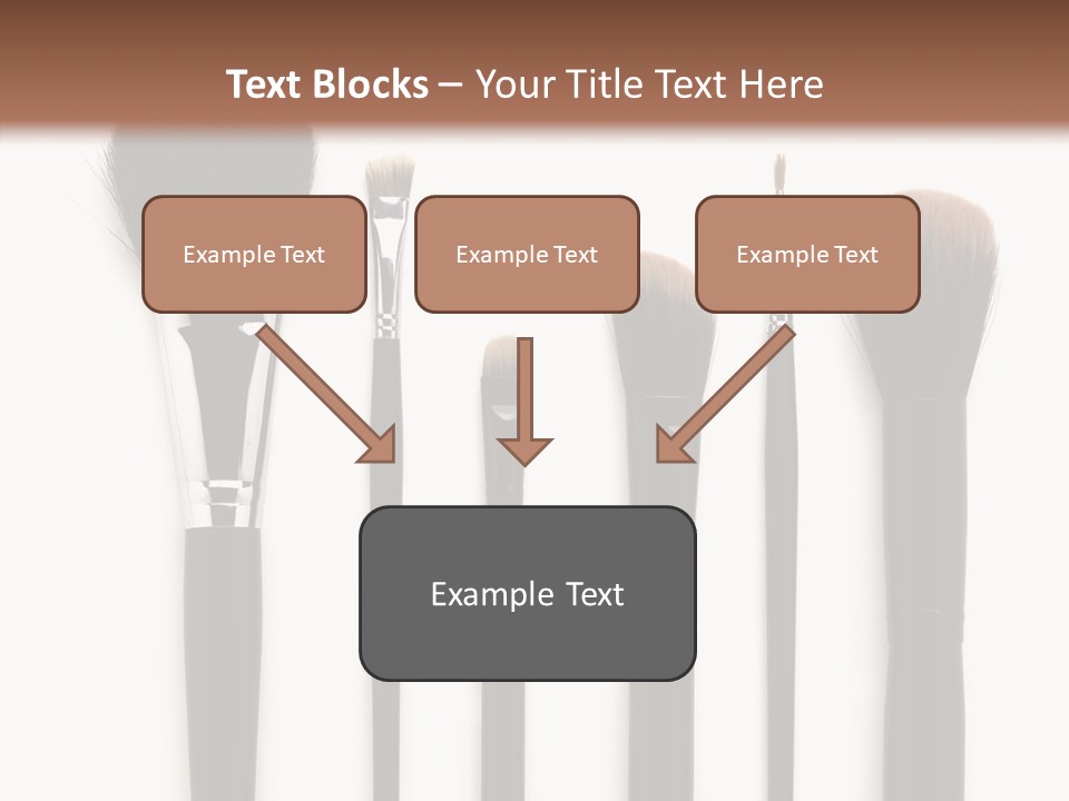 Stage Work Make Up PowerPoint Template