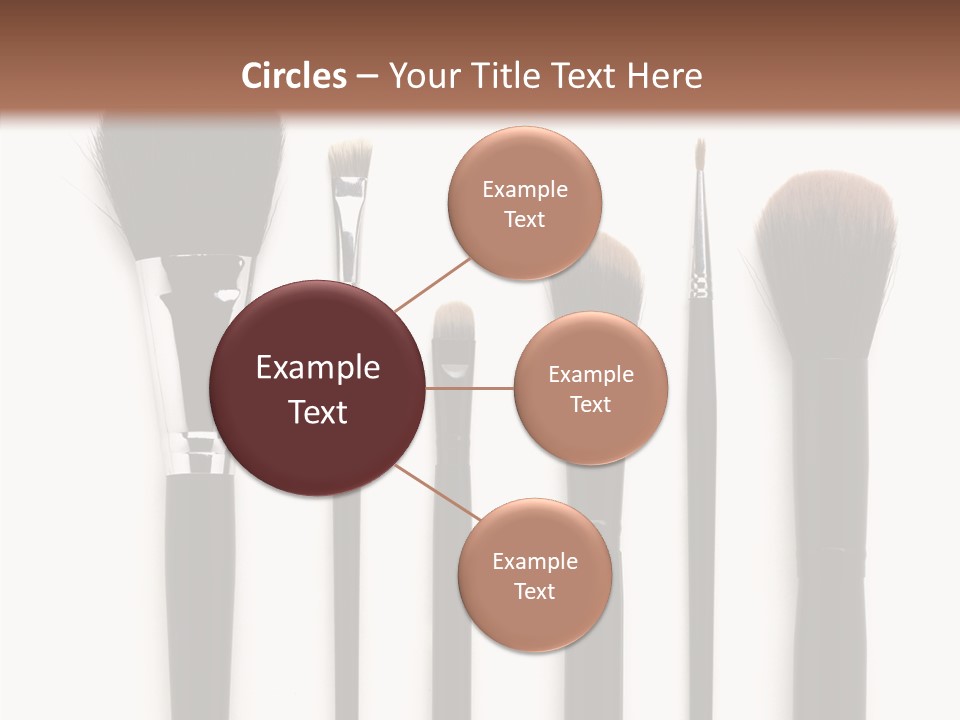 Stage Work Make Up PowerPoint Template