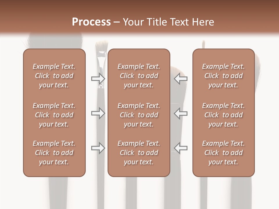 Stage Work Make Up PowerPoint Template