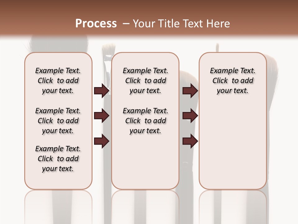 Stage Work Make Up PowerPoint Template