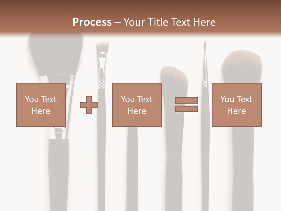 Stage Work Make Up PowerPoint Template