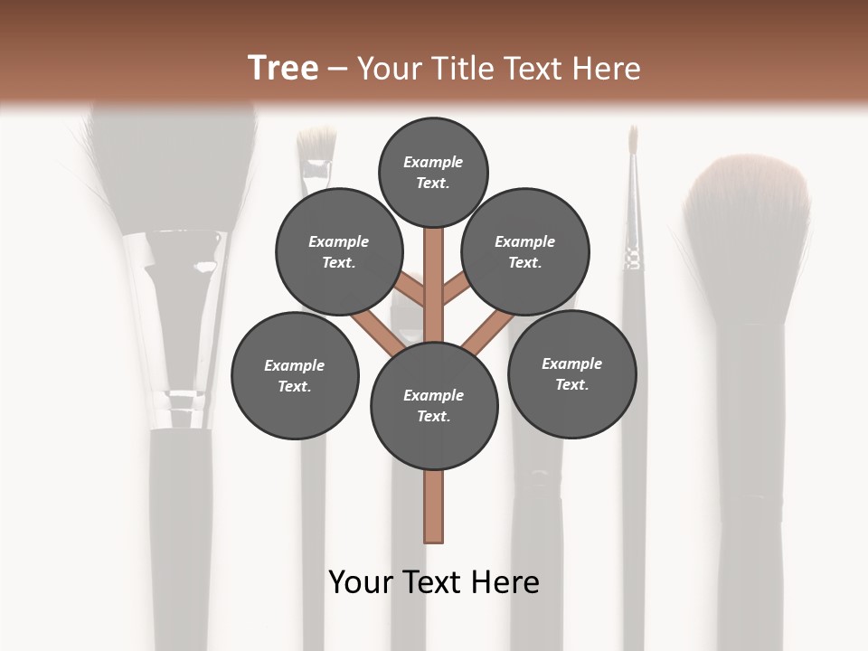 Stage Work Make Up PowerPoint Template