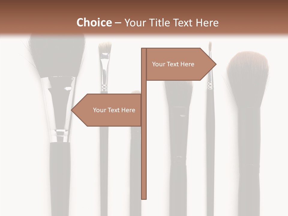 Stage Work Make Up PowerPoint Template