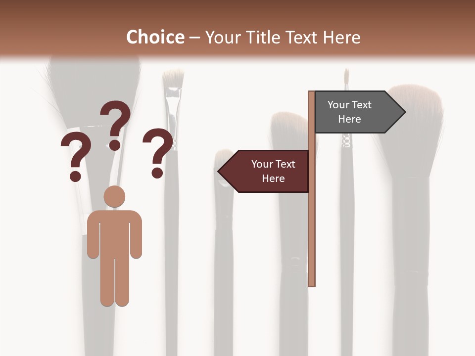 Stage Work Make Up PowerPoint Template