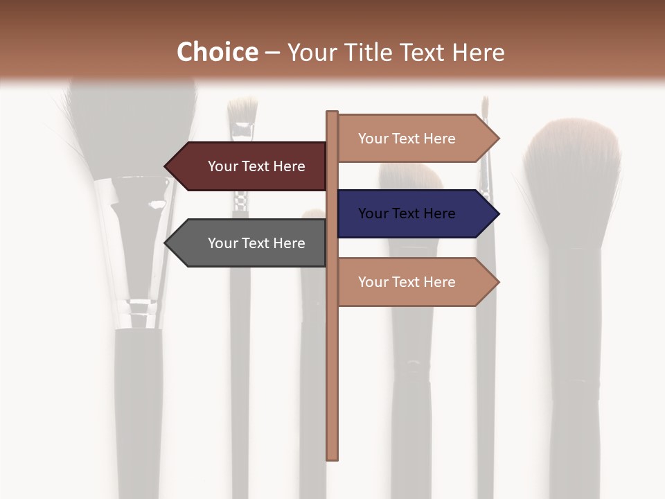 Stage Work Make Up PowerPoint Template