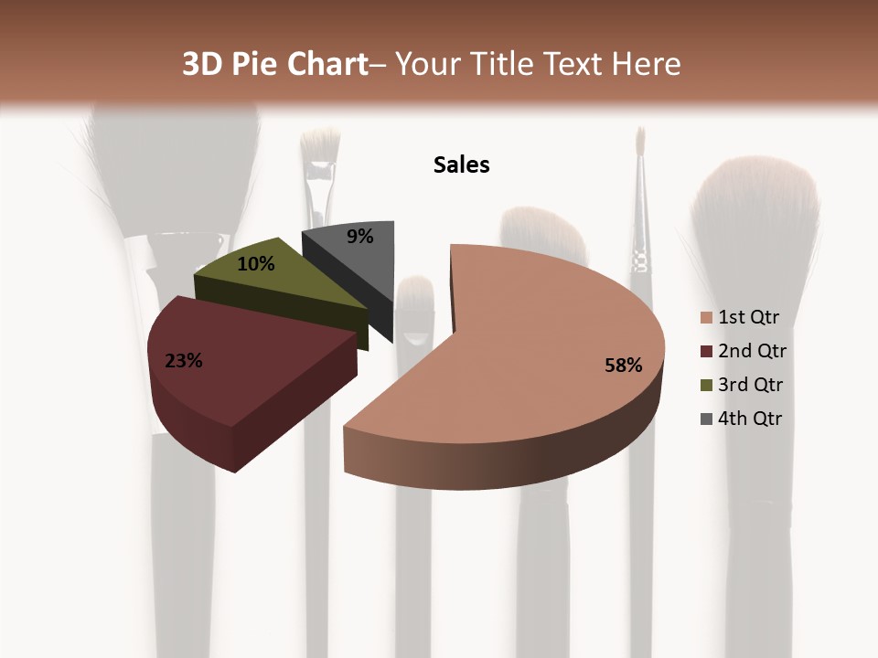 Stage Work Make Up PowerPoint Template
