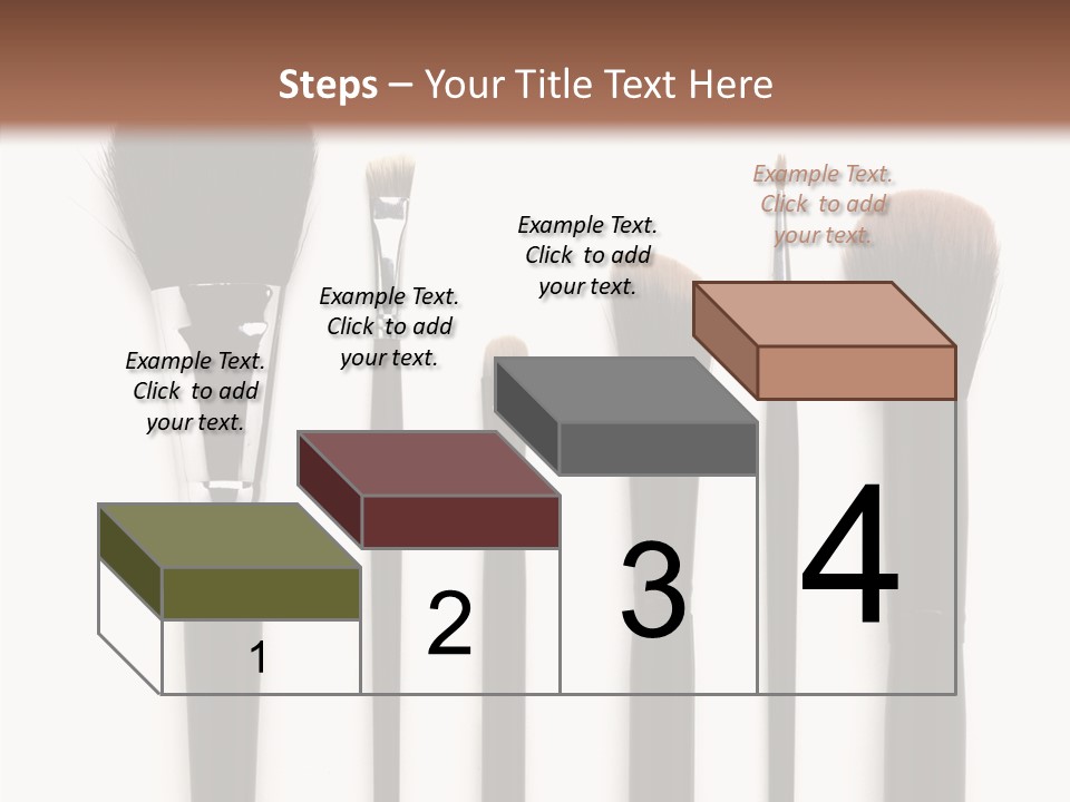 Stage Work Make Up PowerPoint Template