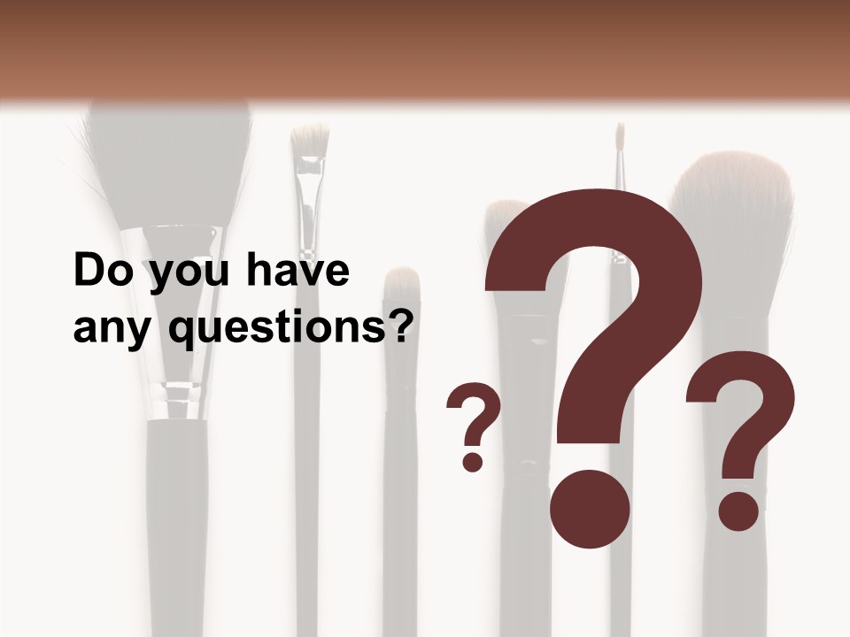 Stage Work Make Up PowerPoint Template