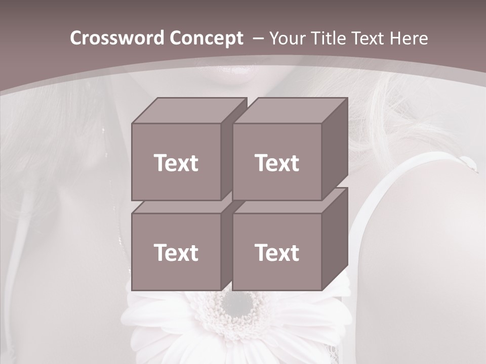 Medicine Shoulders Flower PowerPoint Template