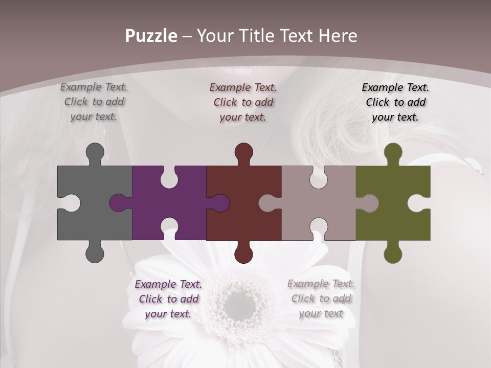 Medicine Shoulders Flower PowerPoint Template