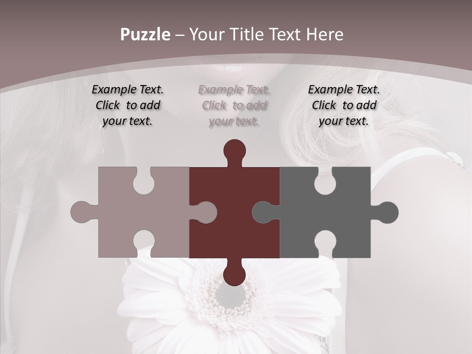 Medicine Shoulders Flower PowerPoint Template