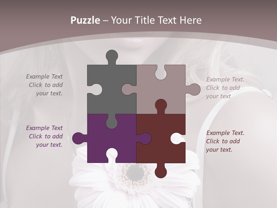 Medicine Shoulders Flower PowerPoint Template