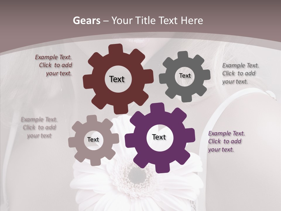 Medicine Shoulders Flower PowerPoint Template