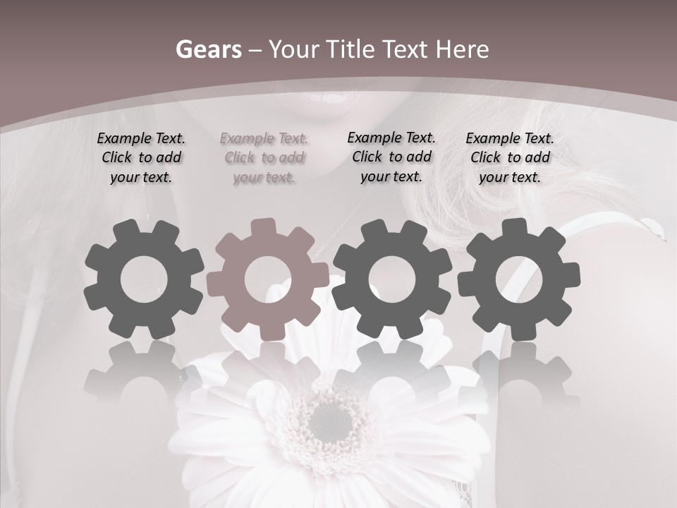 Medicine Shoulders Flower PowerPoint Template