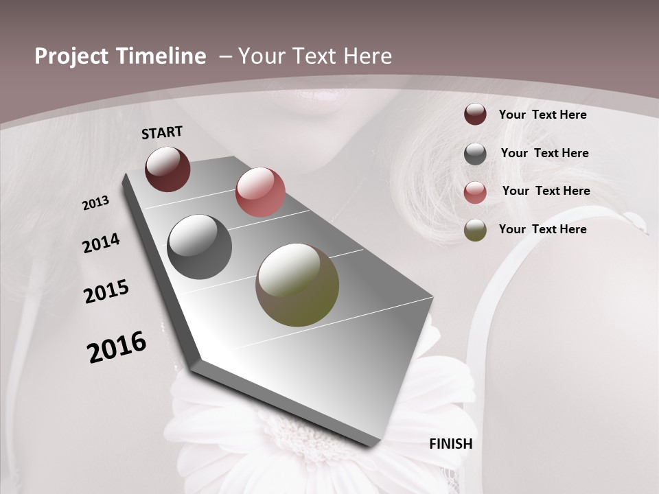 Medicine Shoulders Flower PowerPoint Template
